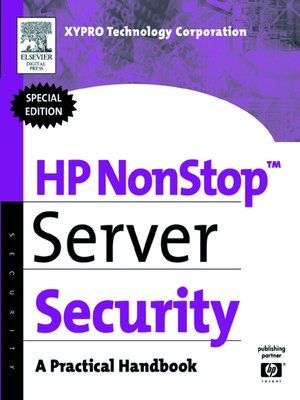cover image of HP NonStop Server Security